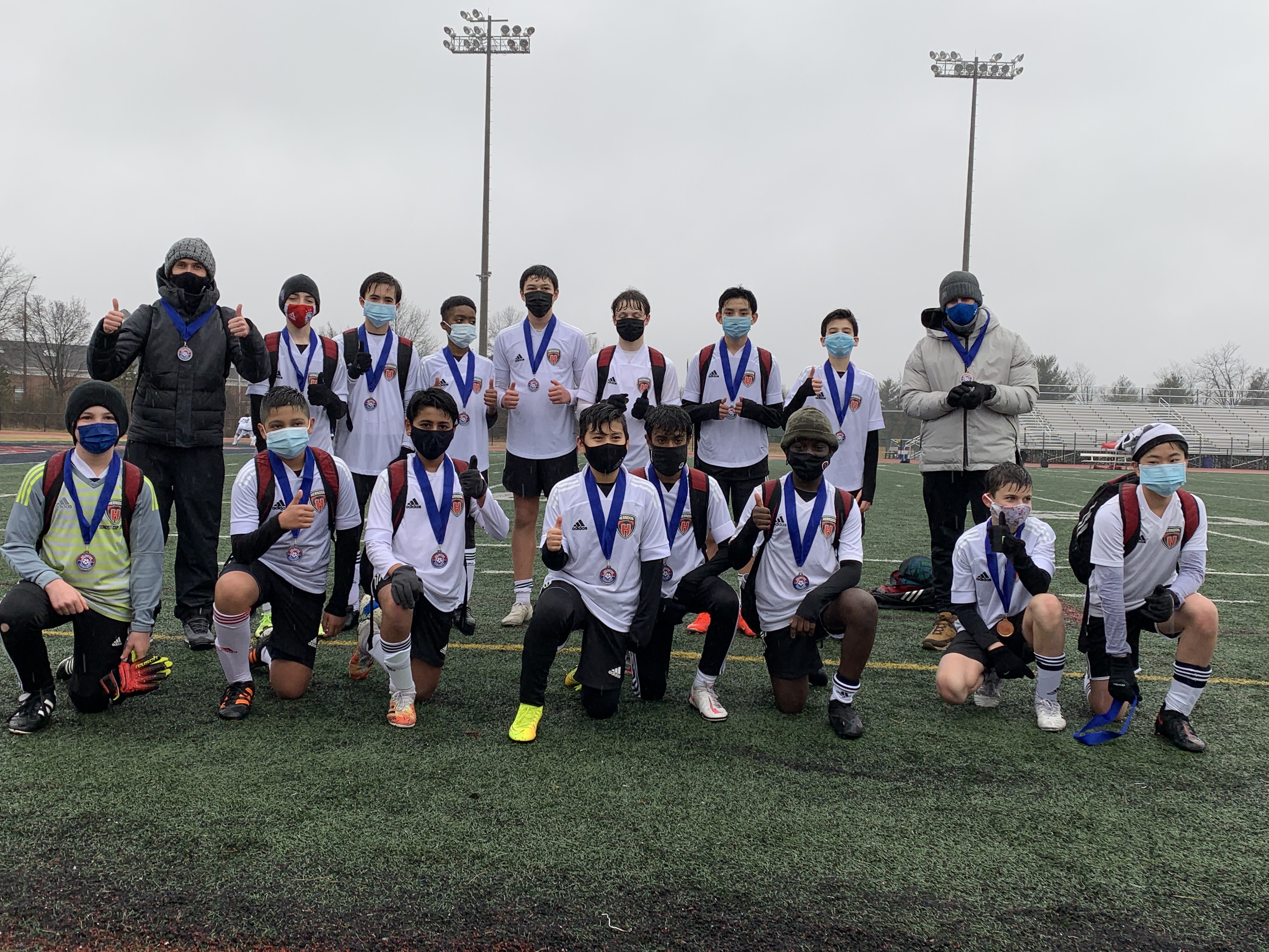 HYS 08 Ajax Black clinch title at Arlington tournament